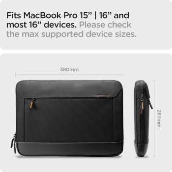 Spigen Klasdan KD100 Sleeve - Etui na notebooka 15-16