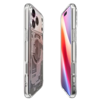 Spigen Ultra Hybrid Mag MagSafe - Etui do iPhone 17 Pro (Zero One Natural Titanium)