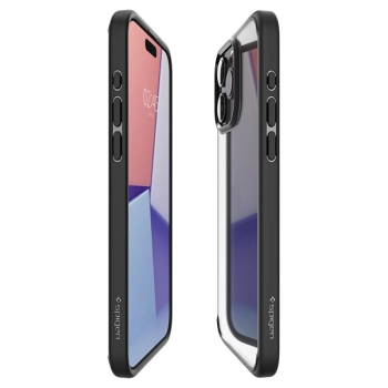 Spigen Ultra Hybrid - Etui do iPhone 15 Pro (Matte Black)