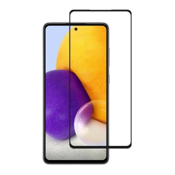 Crong 7D Nano Flexible Glass - Niepękające szkło hybrydowe 9H na cały ekran Samsung Galaxy A72