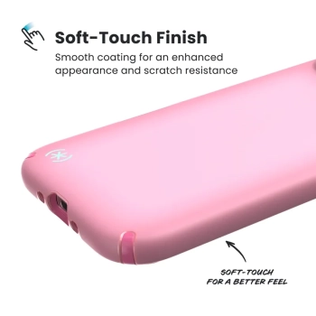 Speck Presidio Lux MagSafe - Etui iPhone Air (Ibis Pink / Dark Ibis / Kanon Green)