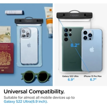Spigen A601 Universal Waterproof Case - Etui do smartfonów do 6.9