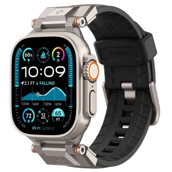 Spigen DuraPro Armor - Pasek do Apple Watch 44/45/46/49 mm (Grey)