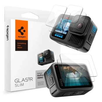 Spigen Glas.TR Slim 2-Set - Szkło hartowane do GoPro Hero 13 (2 zestawy)