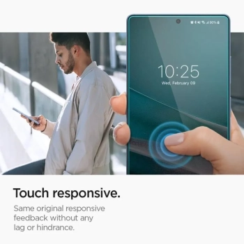 Spigen Glas.TR EZ Fit 2-Pack - Szkło hartowane do Samsung Galaxy S25 Ultra (2 sztuki)