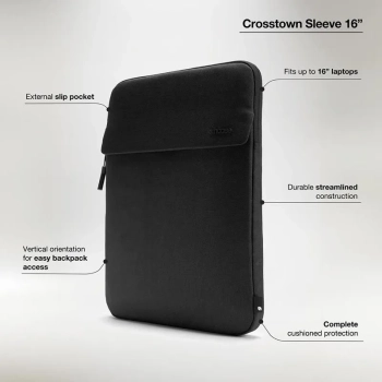 Incase Crosstown Sleeve with Woolenex - Pokrowiec z kieszenią MacBook Pro 16