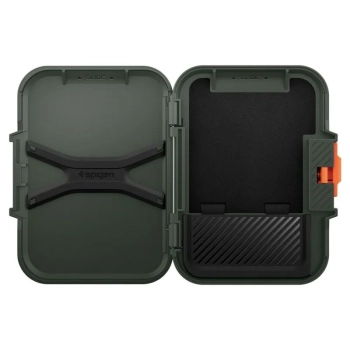 Spigen Lock Fit MagSafe - Portfel magnetyczny (Military Green)