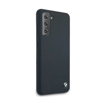 BMW Silicone Signature Logo - Etui Samsung Galaxy S21+ (granatowy)