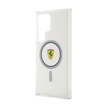 Ferrari IML Transp Inner Circle Line MagSafe - Etui Samsung Galaxy S24 Ultra (przezroczysty)