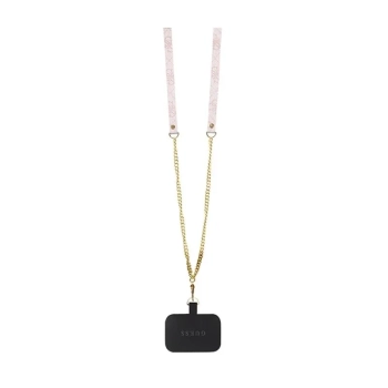 Guess Crossbody 4G Metal Logo - Etui iPhone 15 Plus (różowy)