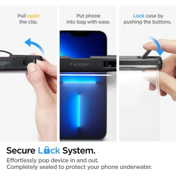 Spigen A601 Universal Waterproof Case - Etui do smartfonów do 6.9