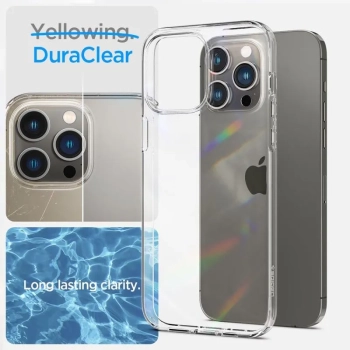 Spigen Crystal Pack - Zestaw etui + 2 x szkło do iPhone 14 Pro (Przezroczysty)