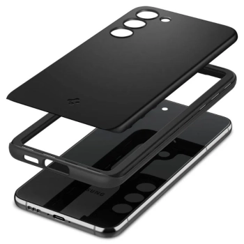 Spigen Thin Fit - Etui do Samsung Galaxy S23+ (Czarny)