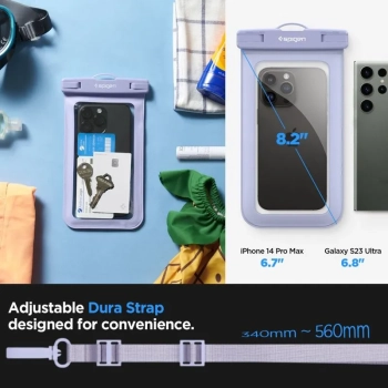 Spigen A601 Universal Waterproof Case - Etui do smartfonów do 6.9
