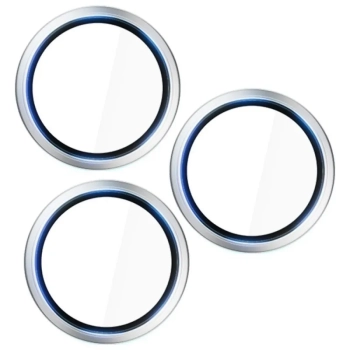 3mk HARDY Lens Protection Pro - Szkło na obiektyw aparatu iPhone 17 Pro / iPhone 17 Pro Max (Silver)
