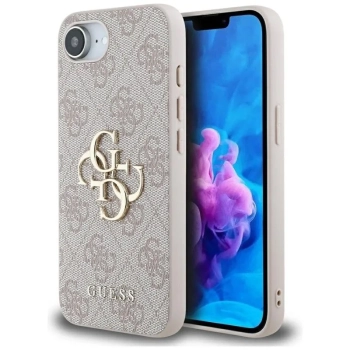 Guess 4G Big Logo - Etui do iPhone 16e (różowy)