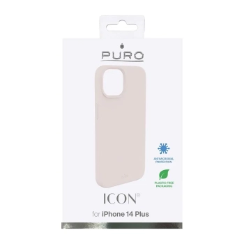 PURO ICON Cover - Etui iPhone 14 Plus (piaskowy róż)
