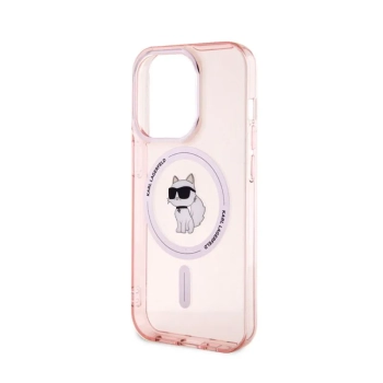 Karl Lagerfeld IML Choupette MagSafe - Etui iPhone 15 Pro (różowy)