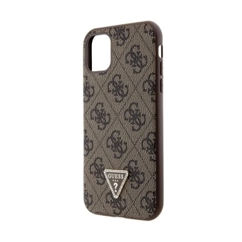 Guess Crossbody 4G Metal Logo - Etui iPhone 11 (brązowy)