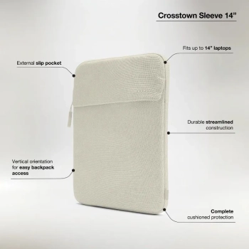 Incase Crosstown Sleeve with Woolenex - Pokrowiec z kieszenią MacBook Pro 14