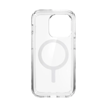 Speck Gemshell + MagSafe - Etui do iPhone 14 Pro z połowką MICROBAN (Clear)