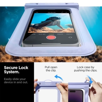 Spigen A601 Universal Waterproof Case - Etui do smartfonów do 6.9
