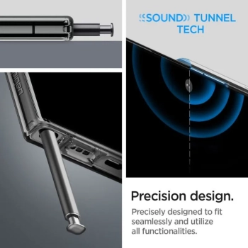 Spigen Liquid Crystal - Etui do Samsung Galaxy S23 Ultra (Space Crystal)