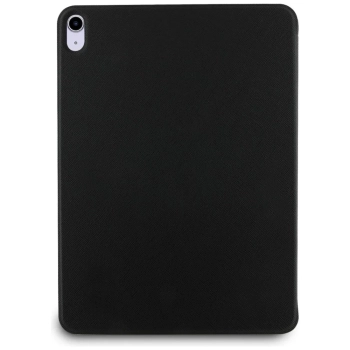 Karl Lagerfeld Book Cover Saffiano Magnetic Karl & Choupette - Etui iPad Air 11” M3 (2025) / iPad Air 11” M2 (2024) (czarny)