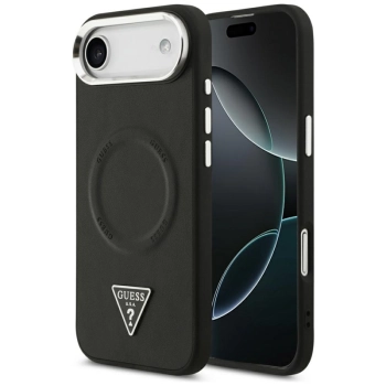Guess Triangle Logo MagSafe - Etui iPhone Air (czarny)
