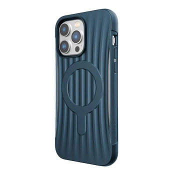 X-Doria Raptic Clutch MagSafe - Biodegradowalne etui iPhone 14 Pro Max (Drop-Tested 3m) (Marine Blue)