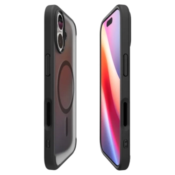 Spigen Ultra Hybrid Mag MagSafe - Etui do iPhone 17 (Frost Black)