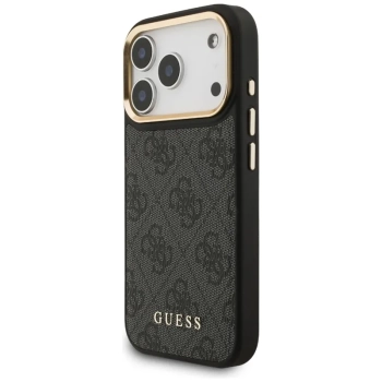 Guess Bundle Pack MagSafe 4G - Zestaw etui + portfel MagSafe do iPhone 17 Pro (czarny)