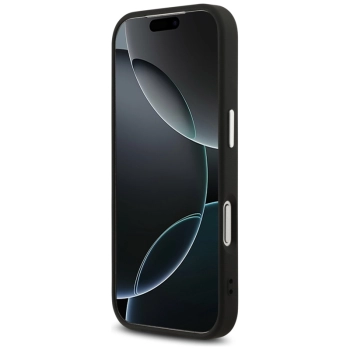 Guess 4G Big 4G Classic Logo - Etui iPhone 17 Pro (czarny / srebrny)