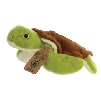 Eco Nation - Pluszowa maskotka / przytulanka Żółw Morski 27 cm Eco-Friendly