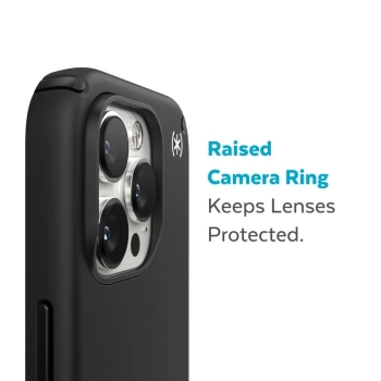 Speck Presidio2 Pro - Antybakteryjne etui iPhone 14 Pro (Black / Black / White)