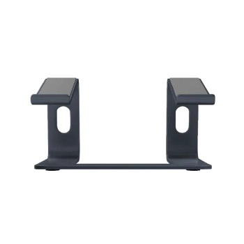 Crong AluBench - Aluminiowa podstawka do laptopa (grafitowy)