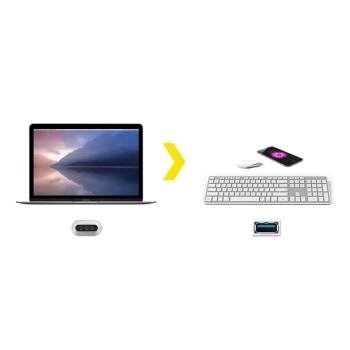 Kanex przejściówka z USB-C na USB żeński (21 cm)