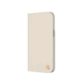 Moshi Overture MagSafe - Skórzane etui 3w1 z klapką iPhone 14 Plus (Serene Gray)