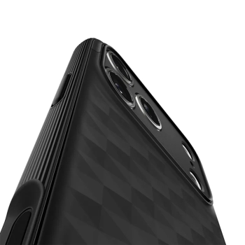 Spigen Parallax S Mag MagSafe - Etui do iPhone 17 Pro (Matte Black)