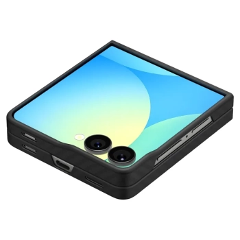 Spigen Airskin Aramid - Etui do Samsung Galaxy Z Flip 7 (Black)