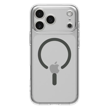 Spigen Ultra Hybrid Mag MagSafe - Etui do iPhone 17 Pro Max (Clear/Graphite)