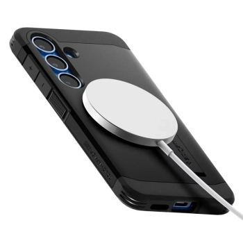Spigen Tough Armor MagSafe - Etui do Samsung Galaxy S25+ (Czarny)