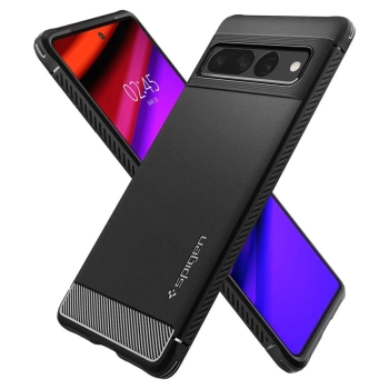 Spigen Rugged Armor - Etui do Google Pixel 7 Pro (Czarny)