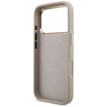Guess 4G Triangle Logo MagSafe - Etui iPhone 17 Pro (różowy)