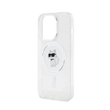 Karl Lagerfeld IML Choupette MagSafe - Etui iPhone 15 Pro (przezroczysty)