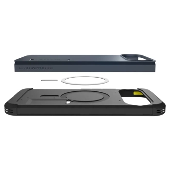Spigen Tough Armor Mag MagSafe - Etui do Google Pixel 10 / 10 Pro (Metal Slate)
