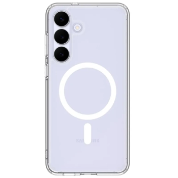 Spigen Ultra Hybrid Mag MagSafe - Etui do Samsung Galaxy S25 FE (Clear/White)