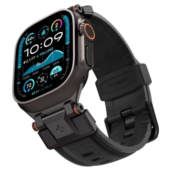 Spigen DuraPro Armor - Pasek do Apple Watch 44/45/46/49 mm (Black Edition)