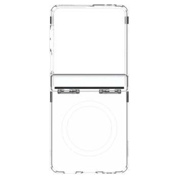 Spigen Ultra Hybrid Pro Mag MagSafe - Etui do Samsung Galaxy Z Flip 7 (Clear/White)