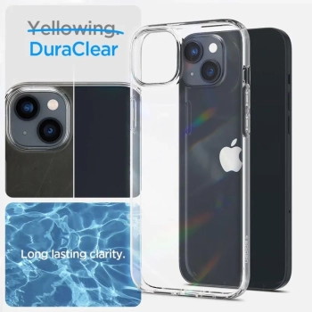 Spigen Crystal Pack - Zestaw etui + 2 x szkło do iPhone 14 (Przezroczysty)